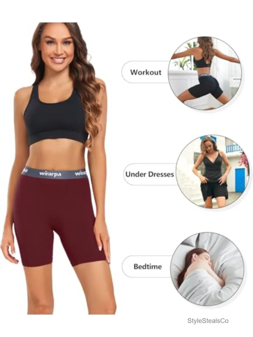 Ultra Soft Modal Boxer Briefs Anti Chafing Boyshorts 4 Pack